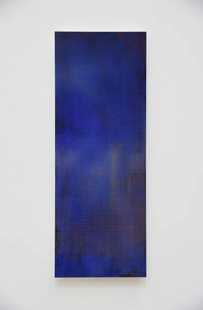             Void #7, 2015, 80x30x2.4cm, acrylic on panel          