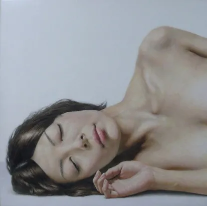             Untitled 1, 2009, 100x100cm, color pencil on paper/panel          
