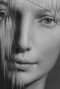 The Cracked Portrait # 3,

